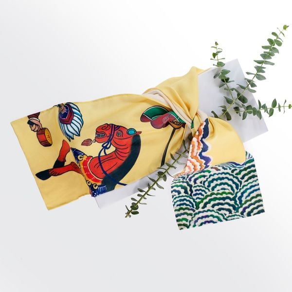  Khăn dài hình ngựa 