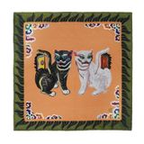  Tiger painting Scarf 90 