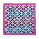  Pink Wave patterns Scarf 90 