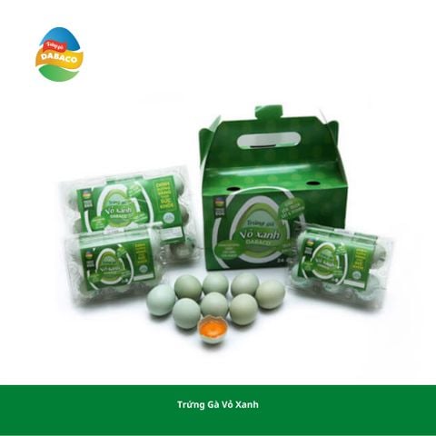  Trứng gà vỏ xanh 