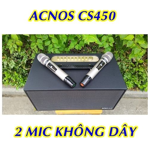  Loa Kéo Bluetooth Karaoke Di Động ACNOS KBEATBOX CS450 