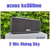  Loa Di Động Bluetooth Karaoke Acnos BeatBox KS360ME 