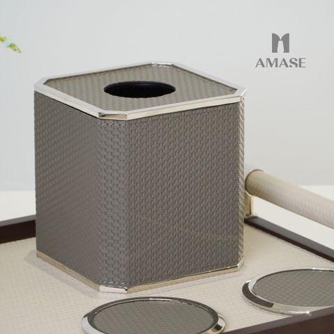 Hộp Khăn Giấy Vuông - Grey