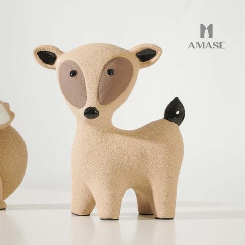 Decor Tượng Hươu Cute