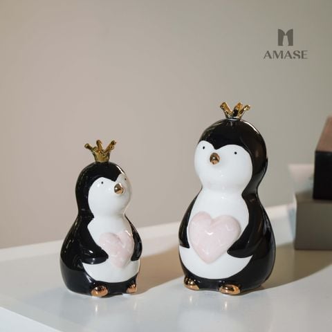 Tượng Decor Chim Cánh Cụt