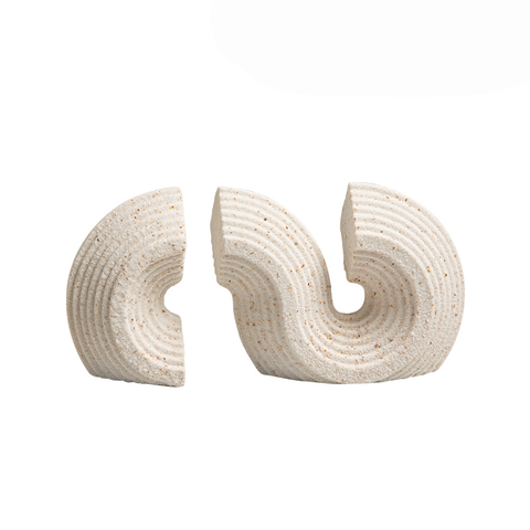 Chặn sách décor uốn lượn