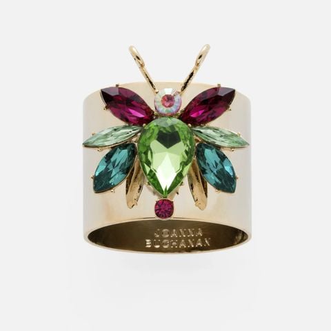 Joanna Buchanan  - Vòng khăn ăn Rainbow bug napkin rings (Set 2) (Nhập Mỹ)