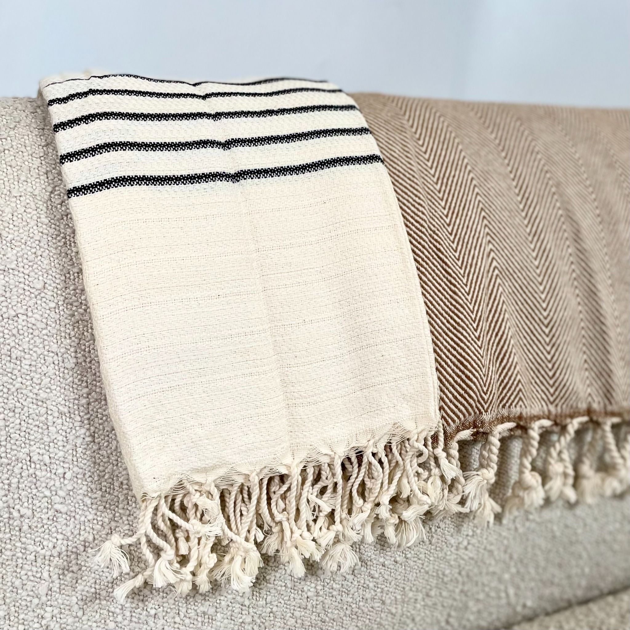 Khăn Idil - Cotton and Bamboo Hamam Towel – AMASE - Modern and ...