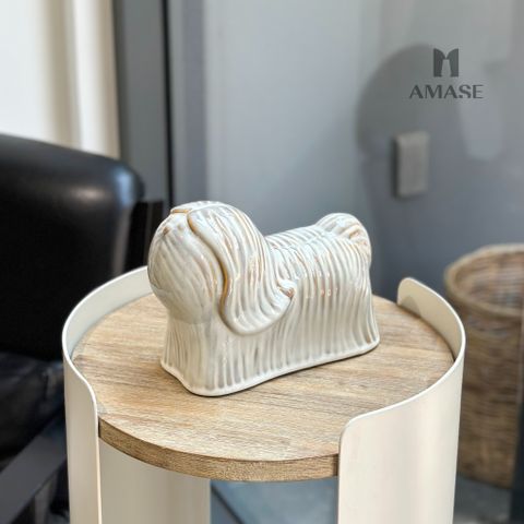 Tượng Shaggy Dog gốm