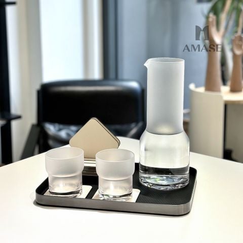 Bộ bình và ly uống nước thủy tinh