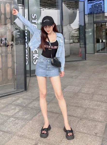  HQJeans Áo khoác jeans wash bui cá tính freesize cao cấp jean mềm mịn dài tay mẫu thiết kế mới HQ156 