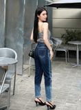  HQJeans Quần jeans nữ boyfriend baggy mẫu thiết kế mới chất lượng xuất khẩu HQ143 
