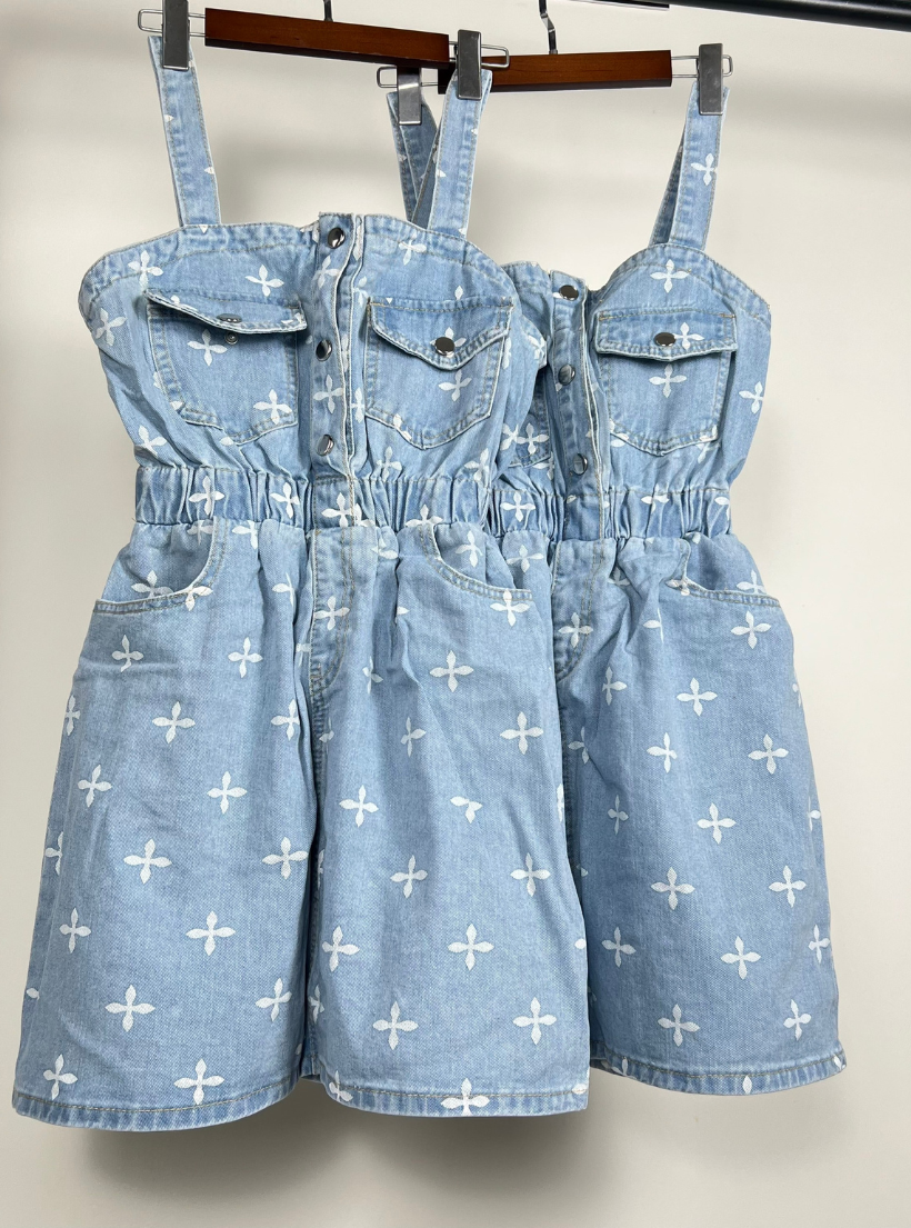  Jumsuit 2 dây nữ  HQJeans cao cấp 