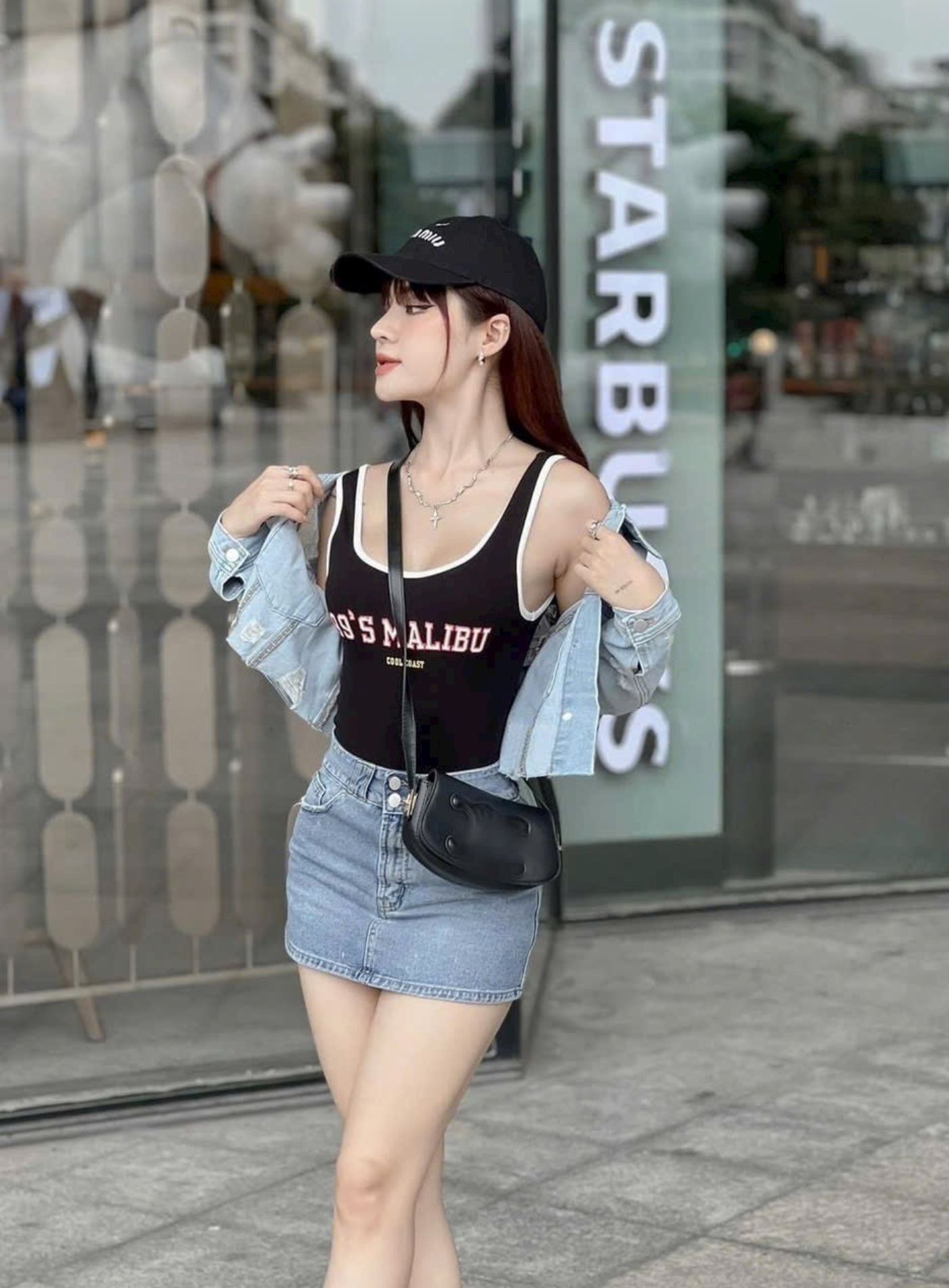  HQJeans Áo khoác jeans wash bui cá tính freesize cao cấp jean mềm mịn dài tay mẫu thiết kế mới HQ156 