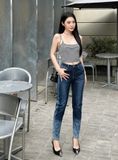  HQJeans Quần jeans nữ boyfriend baggy mẫu thiết kế mới chất lượng xuất khẩu HQ143 