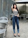  HQJeans Quần jeans nữ boyfriend baggy mẫu thiết kế mới chất lượng xuất khẩu HQ143 