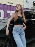  Áo croptop 3 lỗ lông mịn freesize HQJeans mẫu mới 