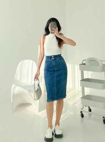 Chân váy jean dài HG-5941 – todstyle