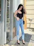  HQJeans Quần jeans nữ boyfriend baggy mẫu thiết kế mới chất lượng xuất khẩu HQ143 