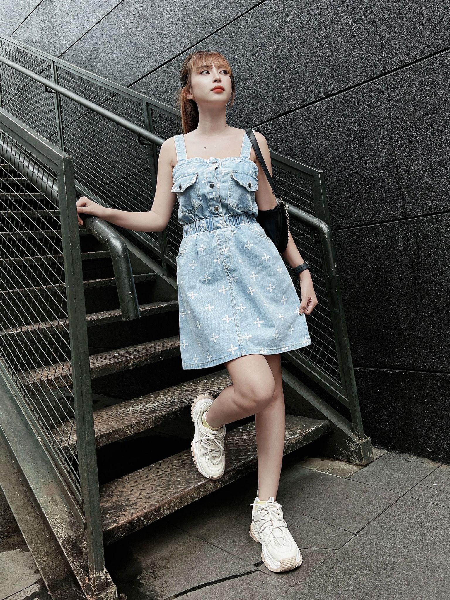  Jumsuit 2 dây nữ  HQJeans cao cấp 