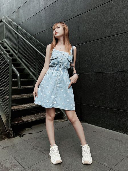  Jumsuit 2 dây nữ  HQJeans cao cấp 