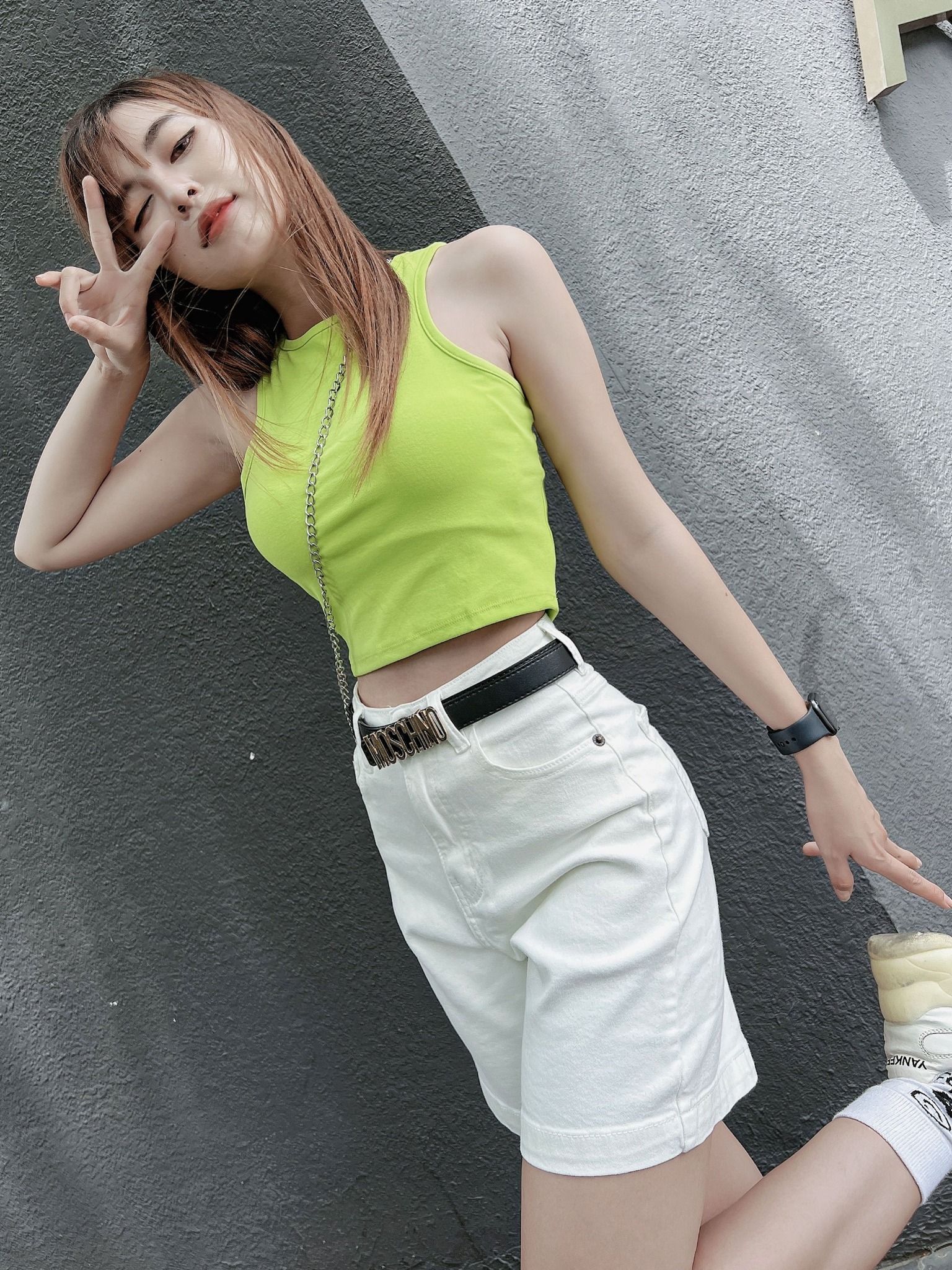  Áo thun ba lỗ croptop borip freesize ôm body HQJeans HQ76 