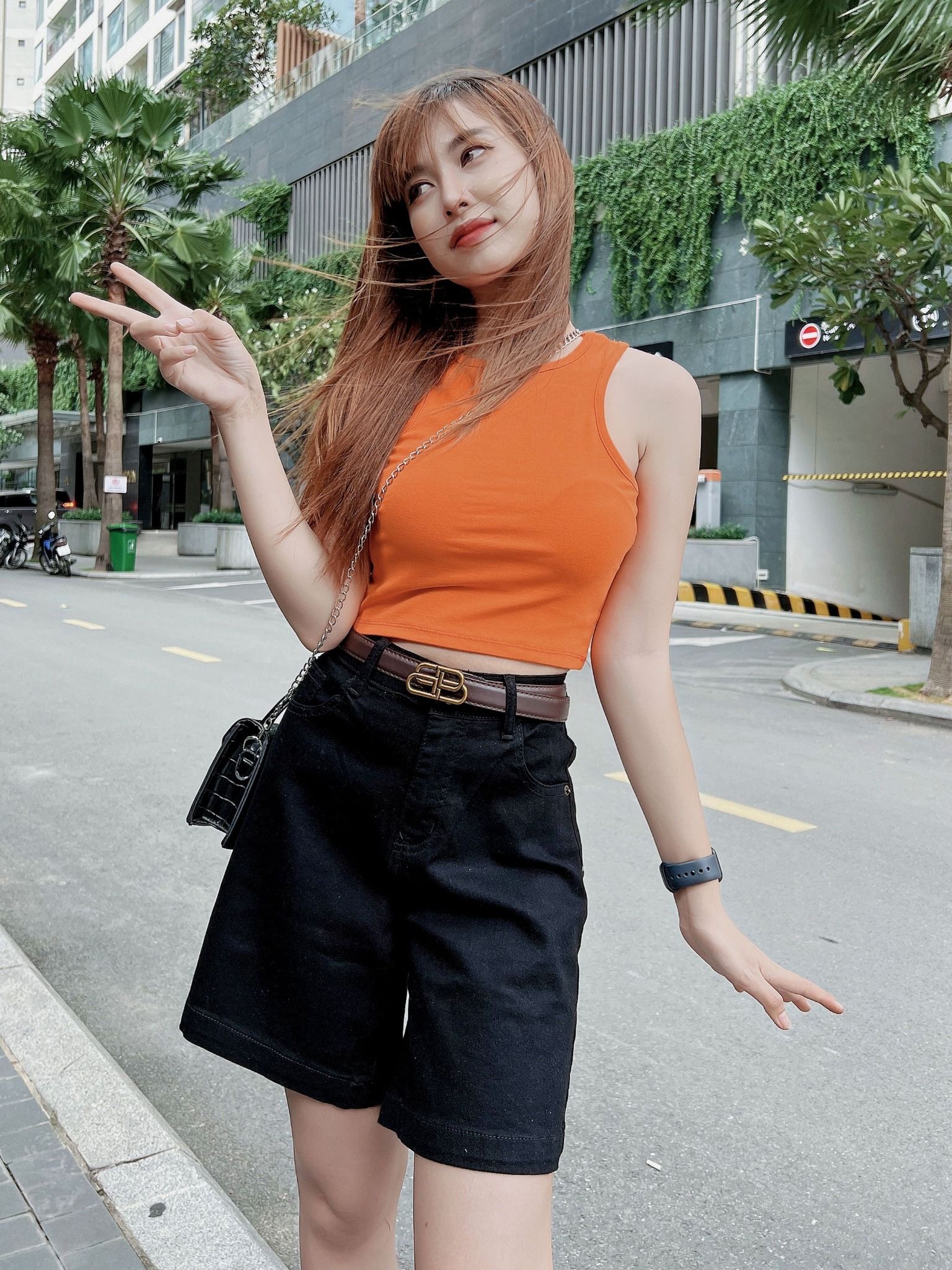  Áo thun ba lỗ croptop borip freesize ôm body HQJeans HQ76 