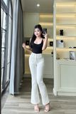  HQJeans Quần ống loe đai lệch túi trước mẫu thiết kế mới HQ187 
