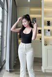  HQJeans Quần ống loe đai lệch túi trước mẫu thiết kế mới HQ187 