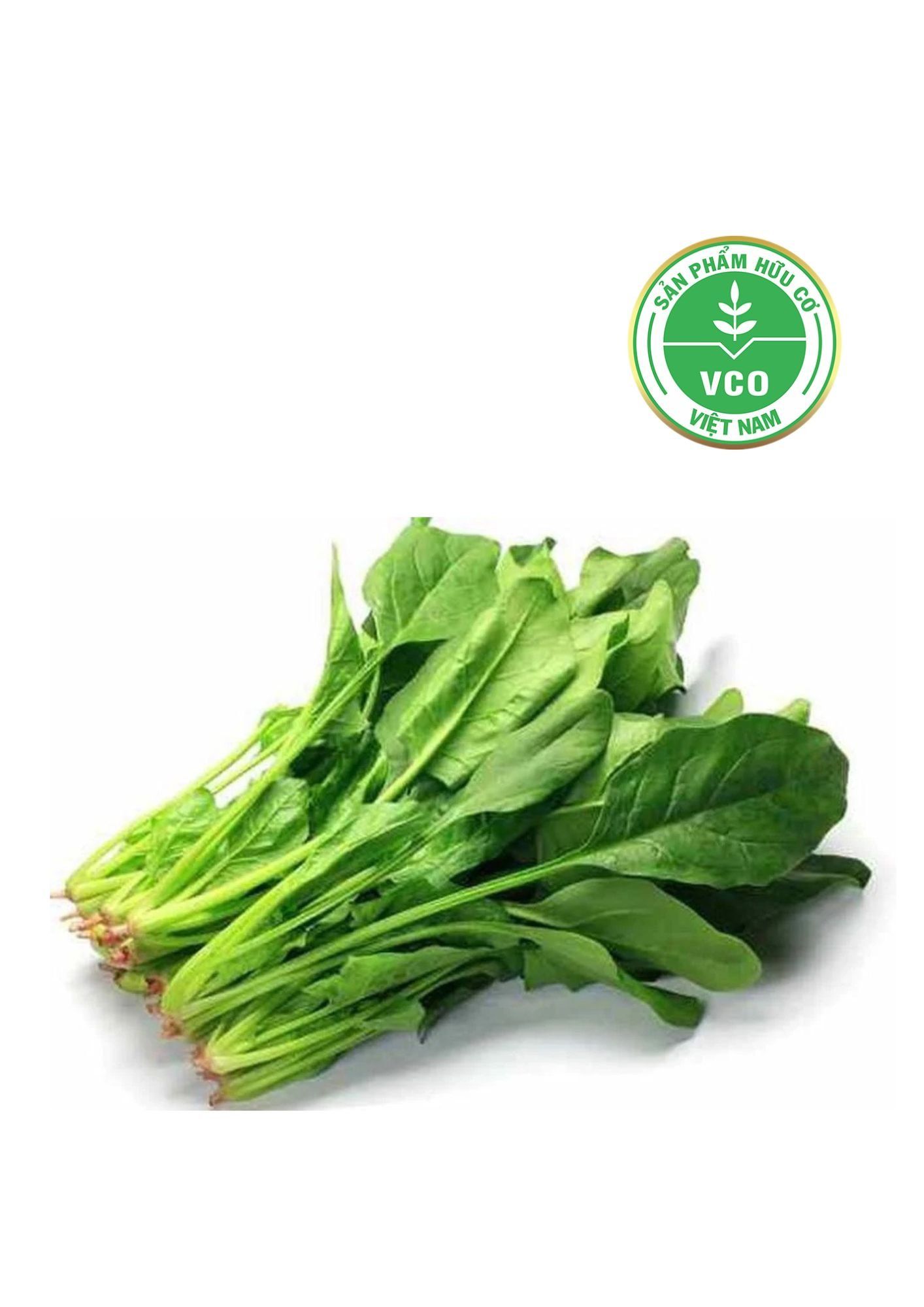  Cải bó xôi Hữu cơ (Gói 250g) 