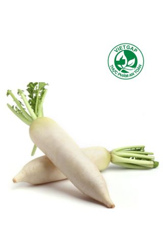  Củ cải trắng (350-400g/củ) 