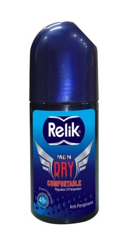 Lăn khử mùi Relik Dry Comfortable cho nam