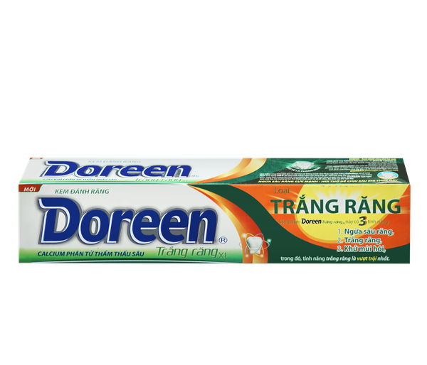 Kem đánh răng Doreen Trắng Răng