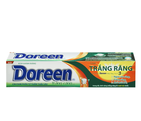 Kem đánh răng Doreen Trắng Răng