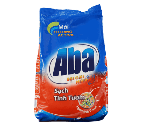 Bột giặt nhiệt Aba sạch tinh tươm