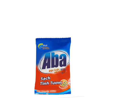 Bột giặt nhiệt Aba sạch tinh tươm