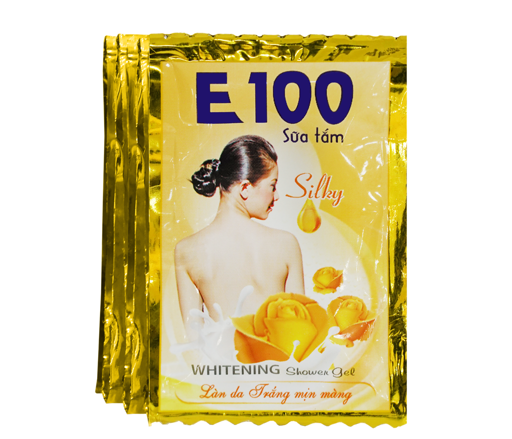 Sữa tắm E100 Hoa hồng vàng