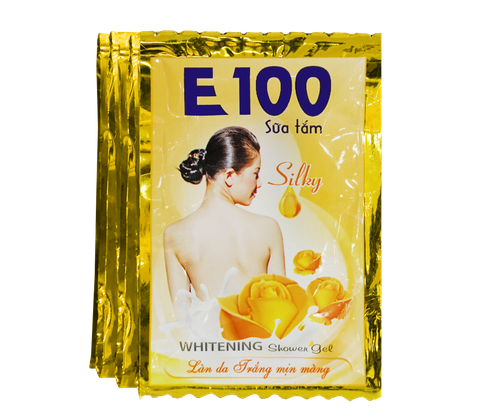Sữa tắm E100 Hoa hồng vàng