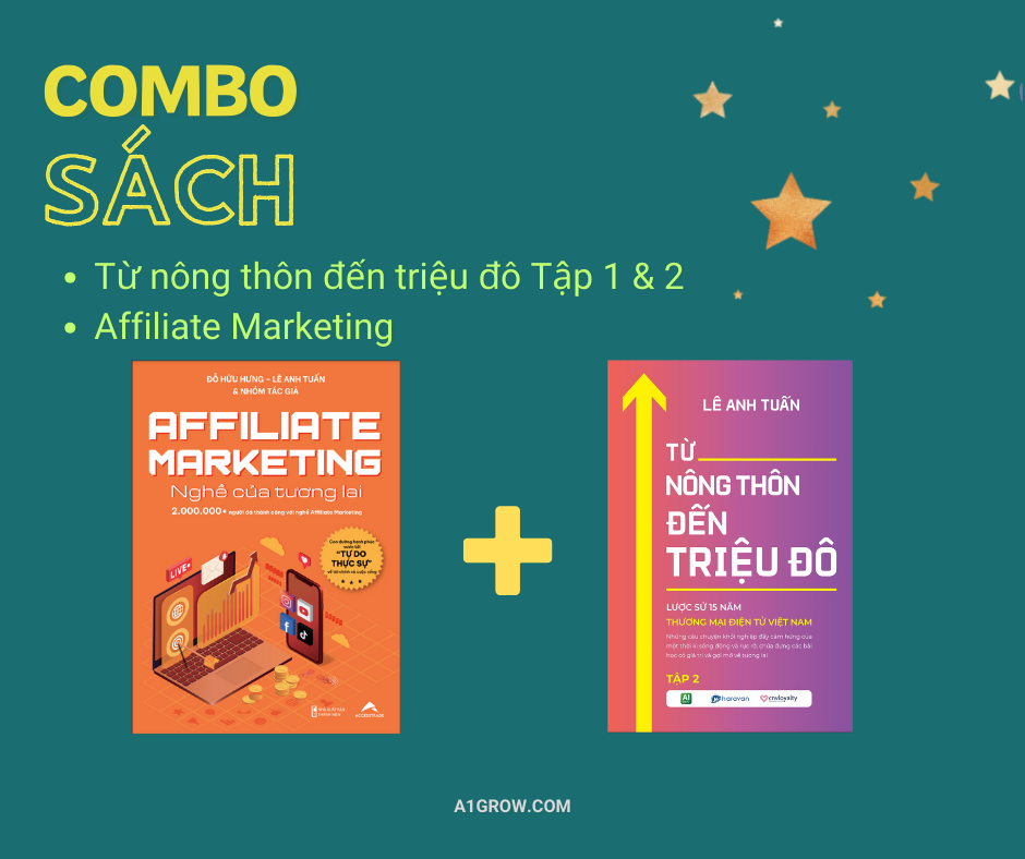  Combo sách: Affiliate + Triệu Đô Tập 2 