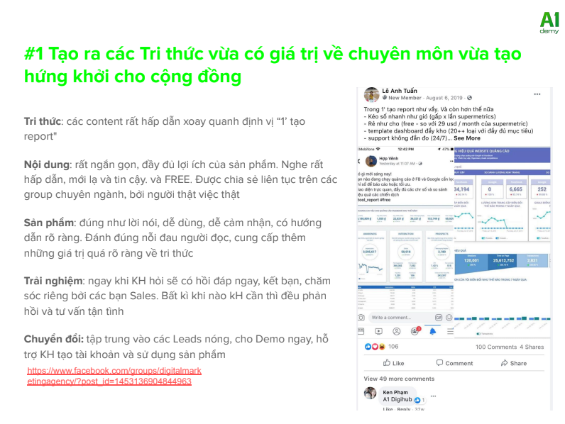  Khóa học: Xây dựng tầm ảnh hưởng dành cho Sếp 