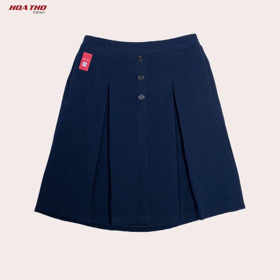  Váy short nút giữa 