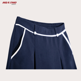  Váy short viền trắng 