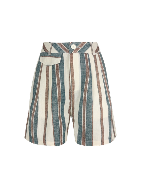  Quần short sọc, nắp túi 1802/4.299 