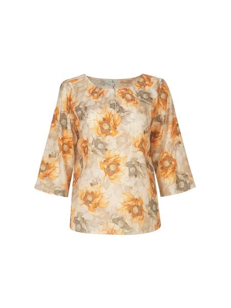  Hạnh áo cổ tròn đính bi, tay lửng 2486/5.213 