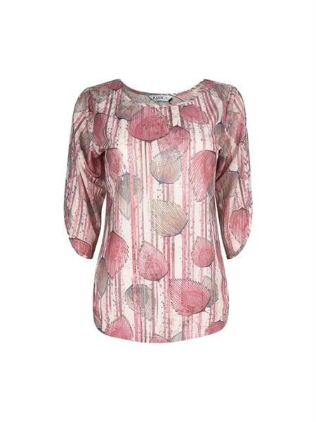  Áo kiểu cổ tròn, tay lửng 8458/4.368 