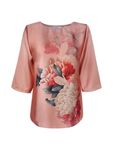  Hạnh-Áo cổ tròn in họa tiết, tay lửng 2491/4.51 