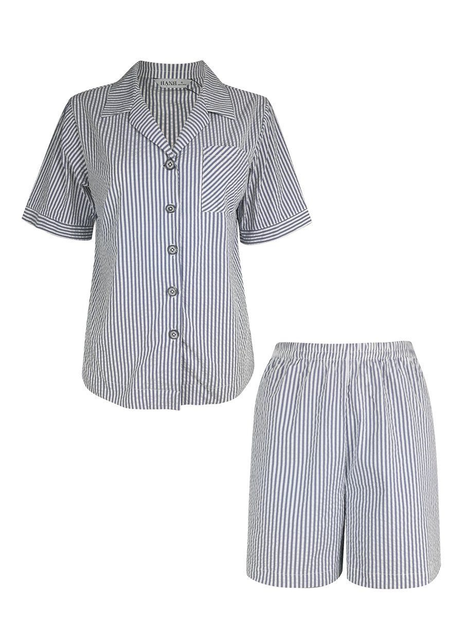  Bộ đồ quần short mặc nhà Hanh, tay ngắn 