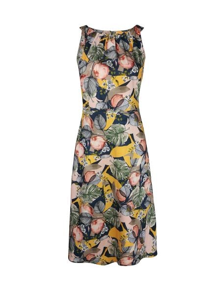  Đầm sát nách cổ tròn đính đá 4601/4.154 