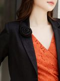  Áo vest đính hoa, tay lửng 