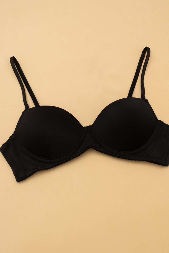 Bra Nâng Ngực Thun Đen